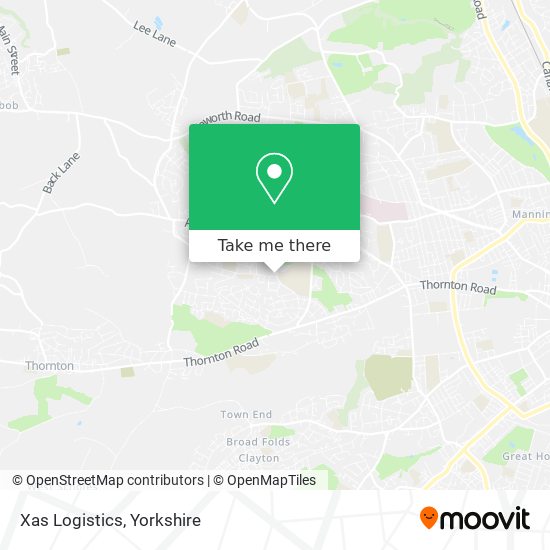 Xas Logistics map