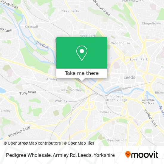 Pedigree Wholesale, Armley Rd, Leeds map