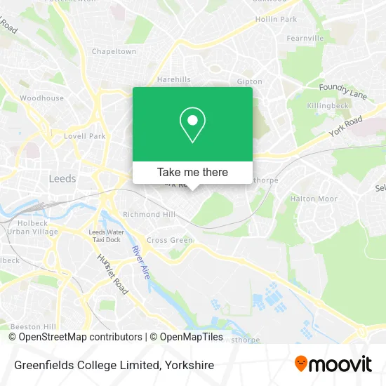 Greenfields College Limited map