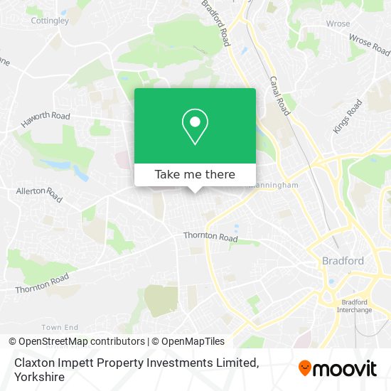 Claxton Impett Property Investments Limited map