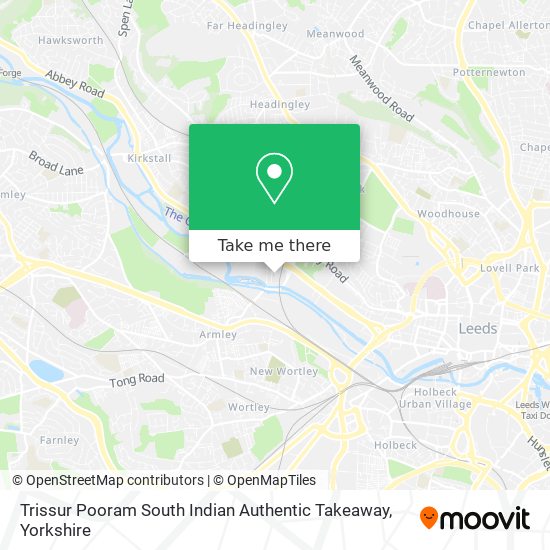 Trissur Pooram South Indian Authentic Takeaway map