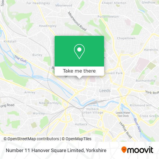 Number 11 Hanover Square Limited map
