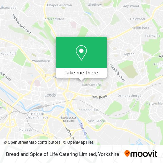 Bread and Spice of Life Catering Limited map