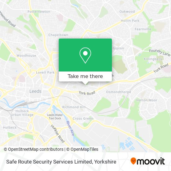 Safe Route Security Services Limited map