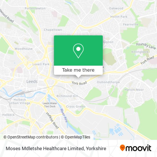 Moses Mdletshe Healthcare Limited map