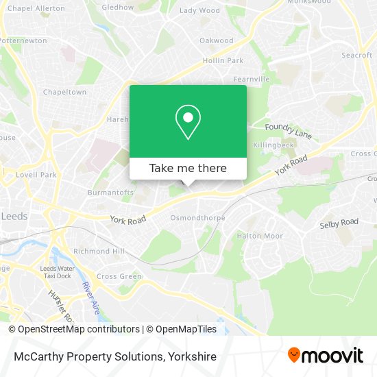 McCarthy Property Solutions map