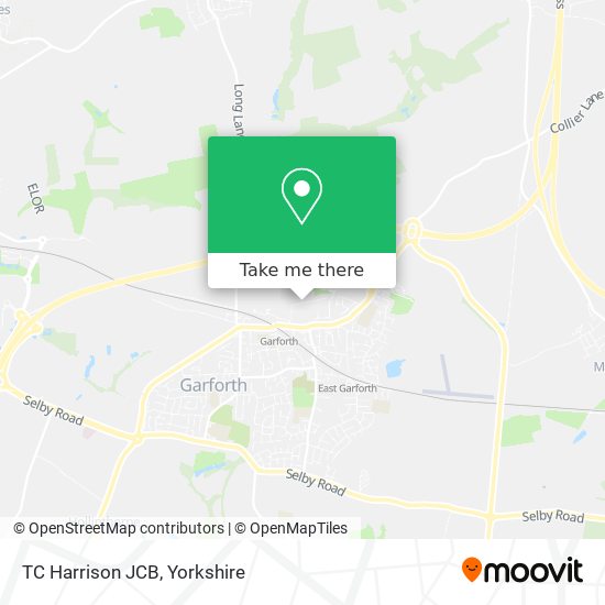 TC Harrison JCB map