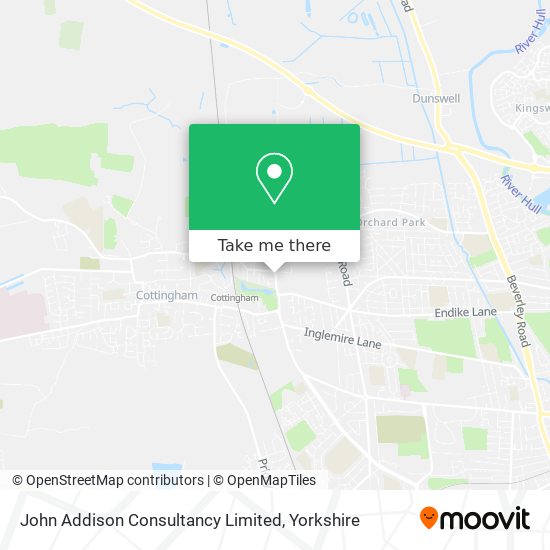 John Addison Consultancy Limited map