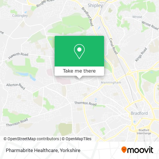 Pharmabrite Healthcare map