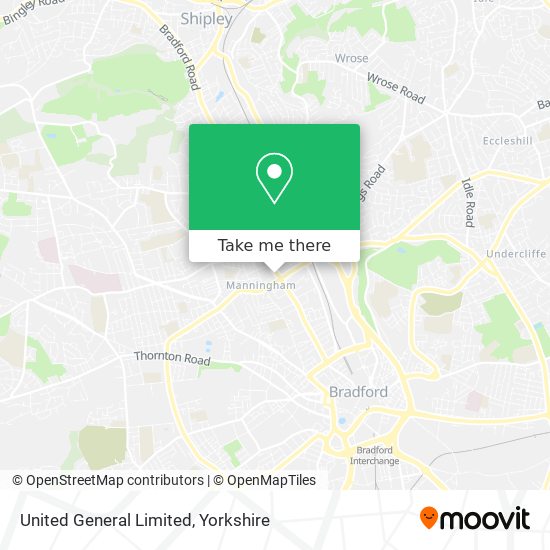 United General Limited map