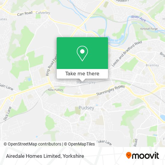 Airedale Homes Limited map