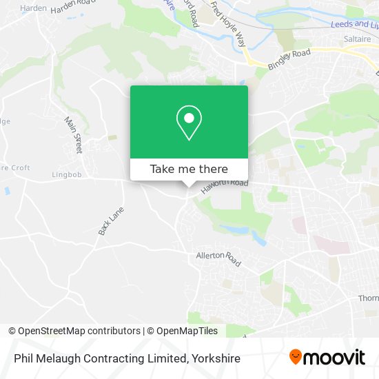 Phil Melaugh Contracting Limited map