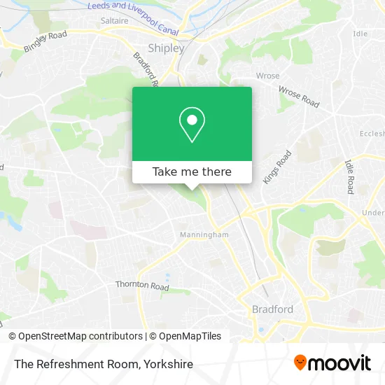 The Refreshment Room map