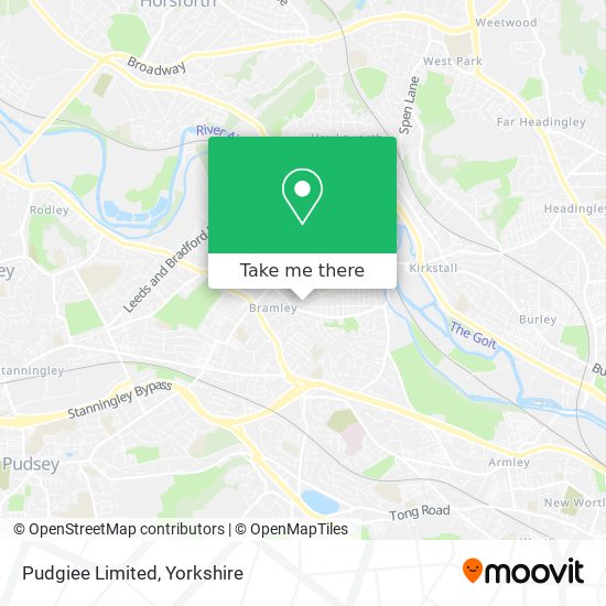 Pudgiee Limited map
