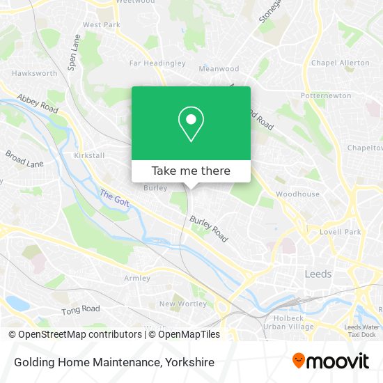 Golding Home Maintenance map