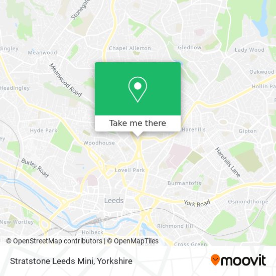 Stratstone Leeds Mini map