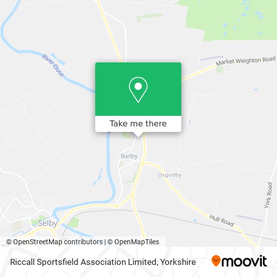 Riccall Sportsfield Association Limited map