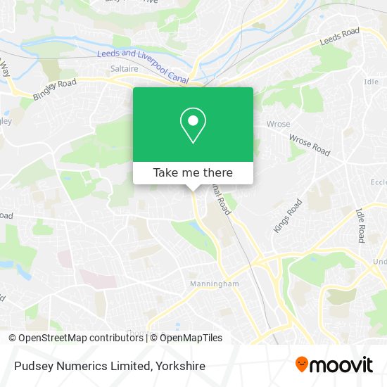 Pudsey Numerics Limited map