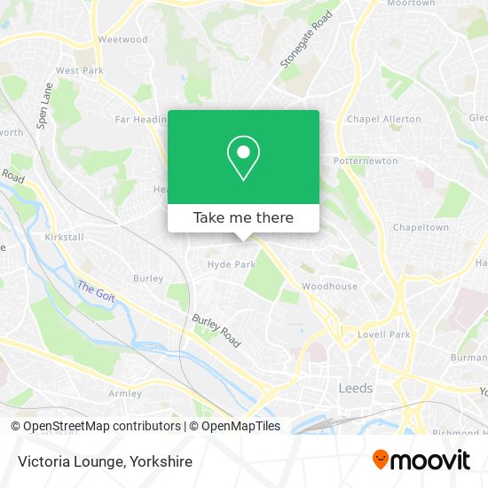 Victoria Lounge map