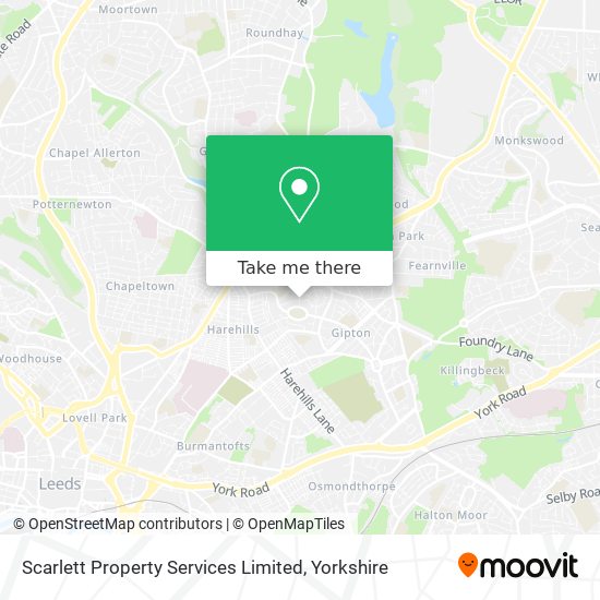Scarlett Property Services Limited map