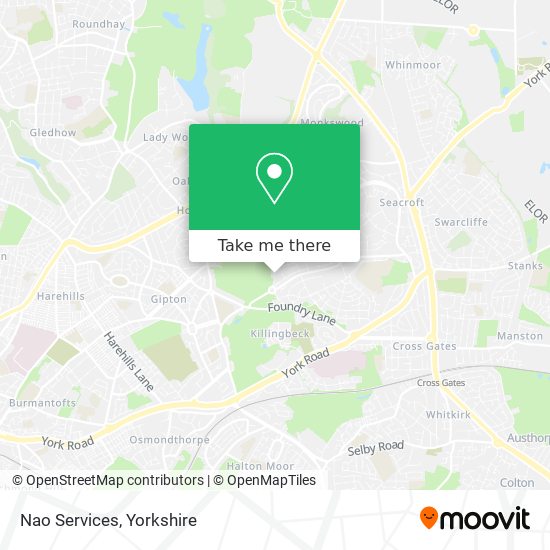 Nao Services map