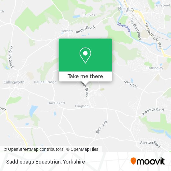 How to get to Saddlebags Equestrian in Wilsden by Bus or Train?