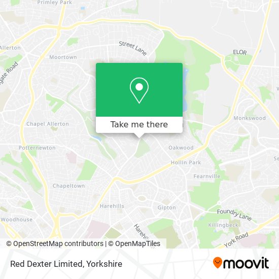 Red Dexter Limited map