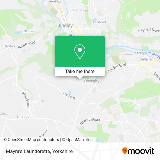 Mayra's Launderette map