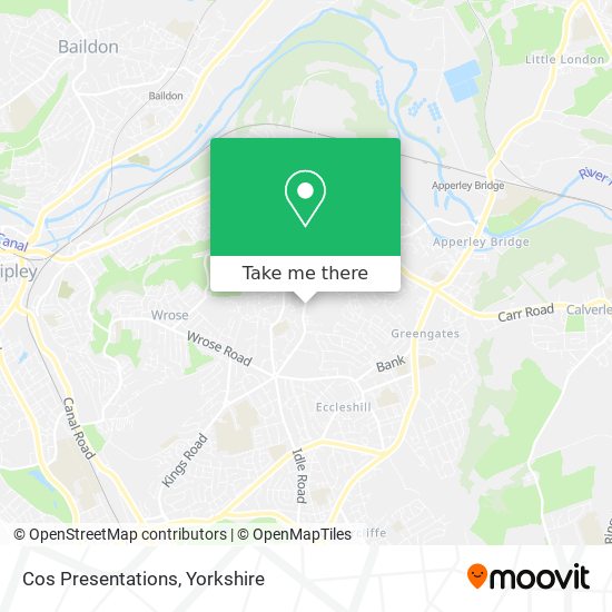 Cos Presentations map