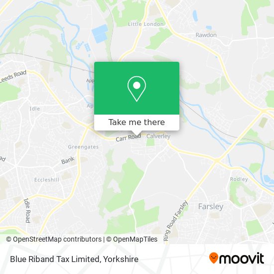 Blue Riband Tax Limited map