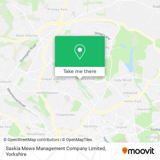 Saskia Mews Management Company Limited map
