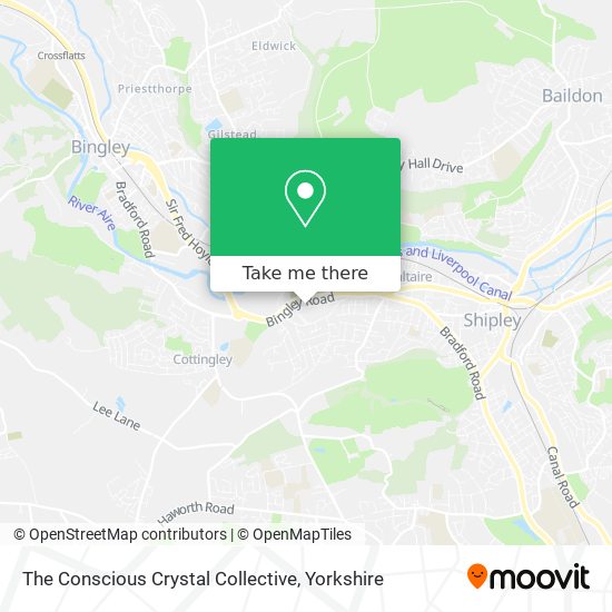 The Conscious Crystal Collective map
