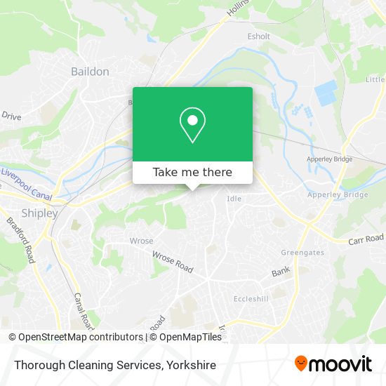 Thorough Cleaning Services map