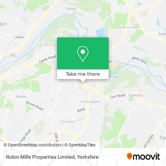Robin Mills Properties Limited map