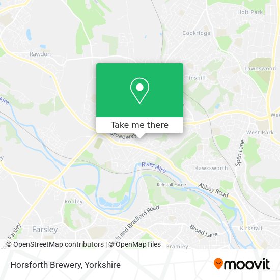 Horsforth Brewery map