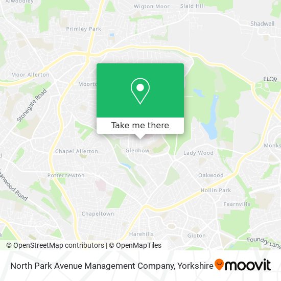 North Park Avenue Management Company map