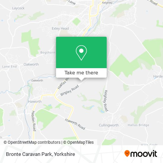 Bronte Caravan Park map