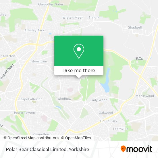 Polar Bear Classical Limited map