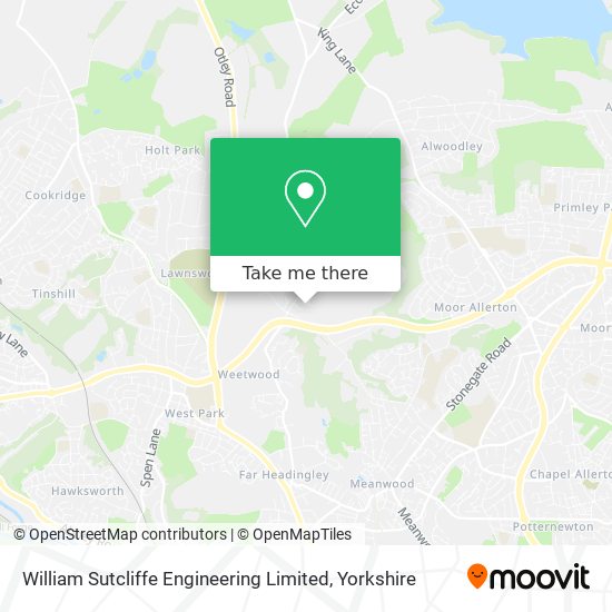 William Sutcliffe Engineering Limited map