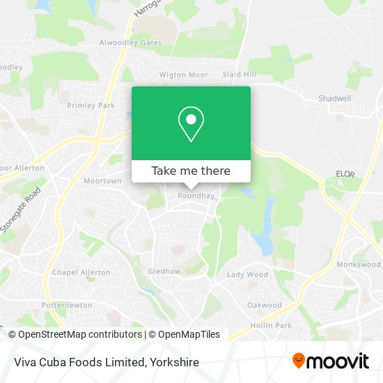 Viva Cuba Foods Limited map