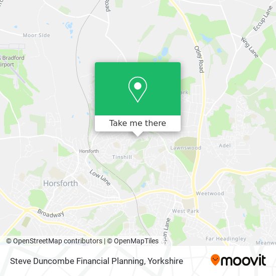 Steve Duncombe Financial Planning map