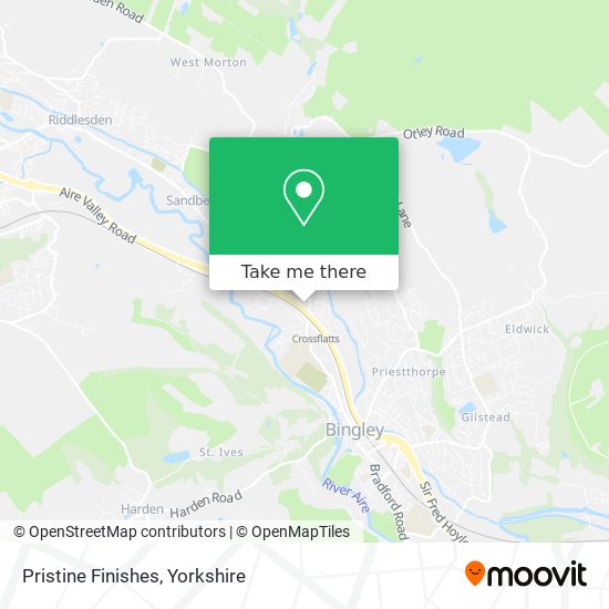 Pristine Finishes map