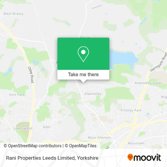 Rani Properties Leeds Limited map