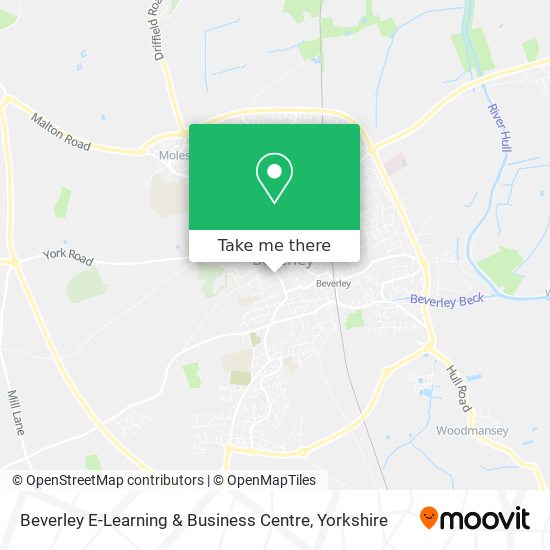 Beverley E-Learning & Business Centre map
