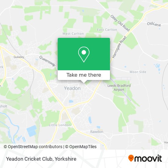 Yeadon Cricket Club map