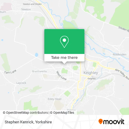 Stephen Kenrick map