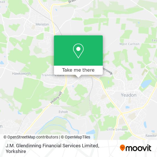 J.M. Glendinning Financial Services Limited map