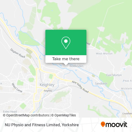 NU Physio and Fitness Limited map