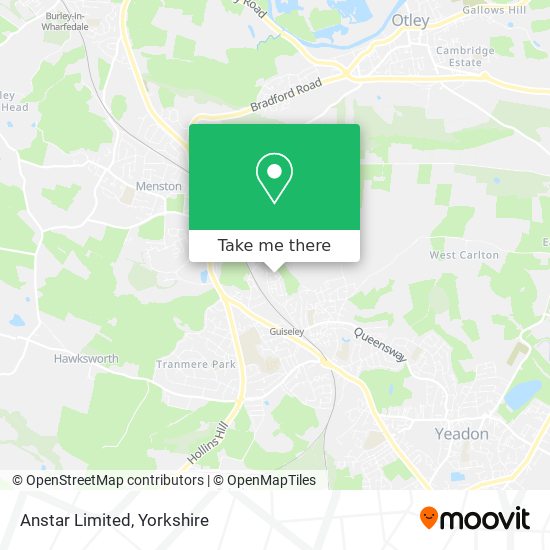 Anstar Limited map