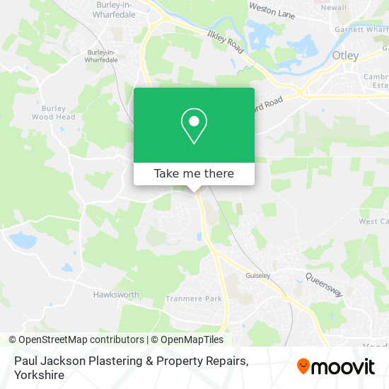 Paul Jackson Plastering & Property Repairs map